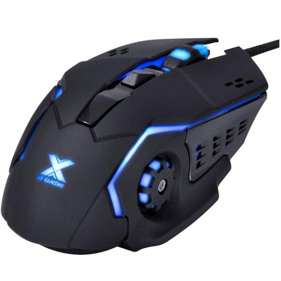 Imagem de Mouse Gamer Vinik VX Gaming Galatica, LED Azul, 6 Botões, 2400DPI - 30992