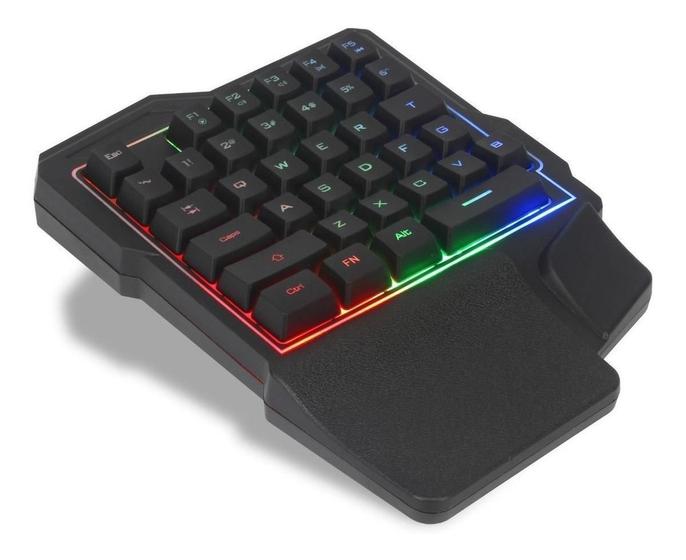 Imagem de Mouse Gamer Warrior Fy-701 Dpi Rgb 7 Botões Fps Cod Valorant