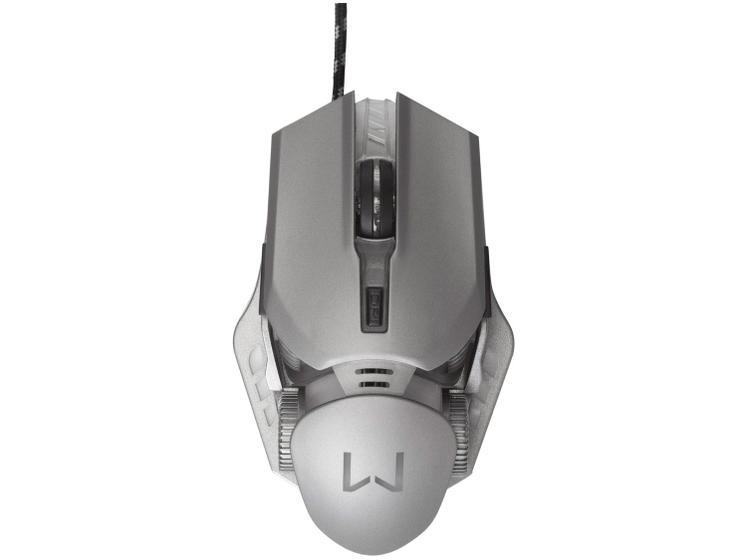 Mouse Gamer Warrior Keon Óptico - 3200dpi 6 Botões Imagem de Mouse Gamer Warrior Keon Óptico