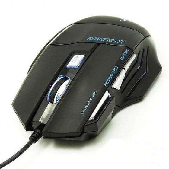 Imagem de Mouse Gamer X Soldado GM-700 USB com iluminação e cabo em nylon 7D extreme - Infokit