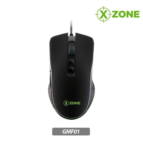 Imagem de Mouse Gamer Xzone Gmf-01  Rgb 7 Botões 4800dpi - Gmf-01