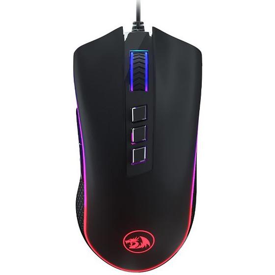 Imagem de Mouse Gaming Redragon Cobra M711-FPS-1 USB Ate 24.000 Dpi com Backlight RGB - Preto