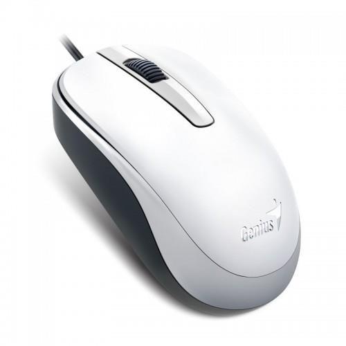 Imagem de Mouse Genius Wired Dx-120 Usb Branco 1200 Dpi - 31010105102