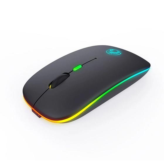 Imagem de Mouse Imice E-1300 s/ fio de modo duplo silencioso sem fio-G