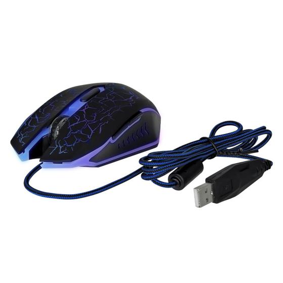 Imagem de Mouse Led Gamer X15 Alta Precisão USB Com Fio 