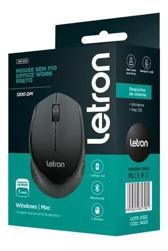 Imagem de Mouse Letron BM-810 Office Work Sem Fio