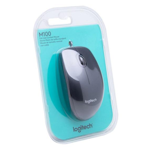 Imagem de Mouse Logitech M100 Preto