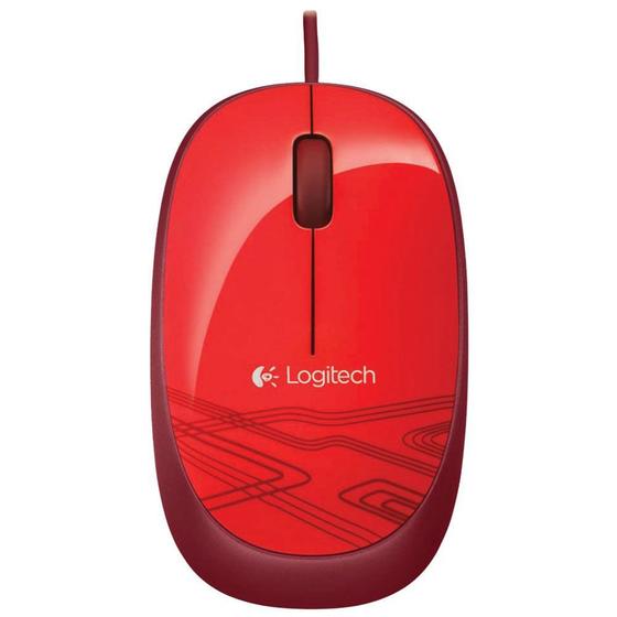 Imagem de Mouse Logitech M105 USB Vermelho
