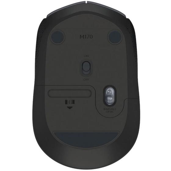 Imagem de Mouse Logitech M170 - Sem Fio - 1000 Dpi - 3 Botoes - Vermelho