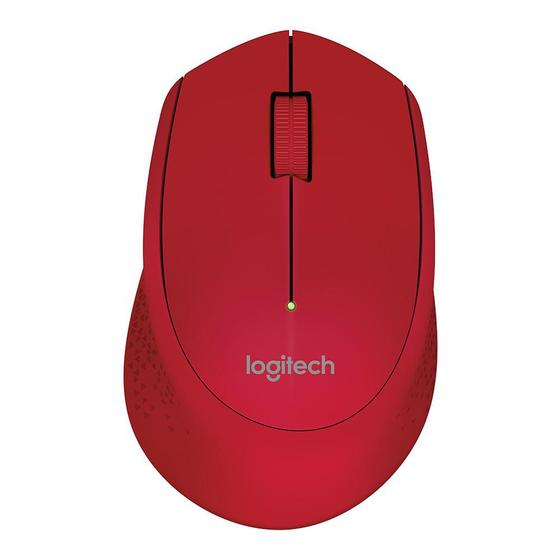 Imagem de Mouse logitech m280 s fio rc nano vermelho