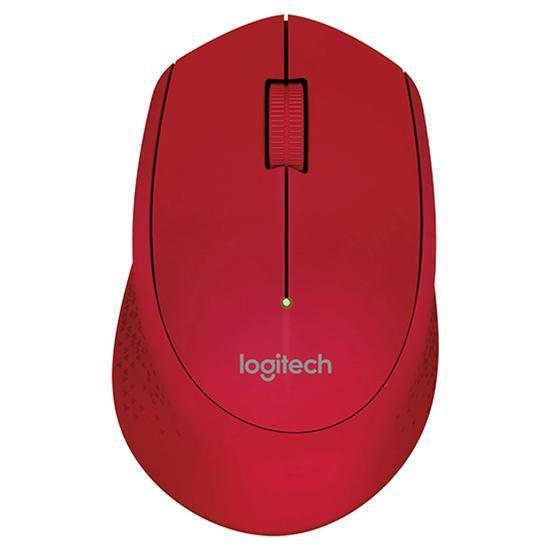 Imagem de Mouse Logitech M280 - Vermelho (910-004286)