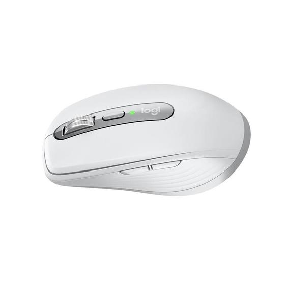 Mouse Bluetooth Óptico Led 4000 Dpis Mx Anywhere 3 Cinza Claro 910-005993 Logitech