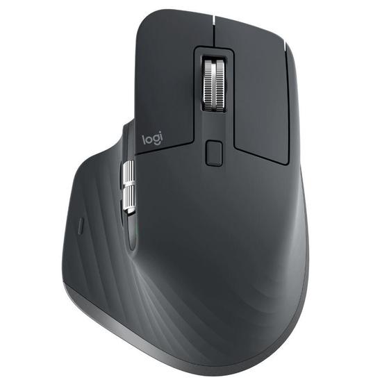 Imagem de Mouse Logitech MX Master 3S Bluetooth 8000 DPI 7 Botoes Sem Fio USB Preto
