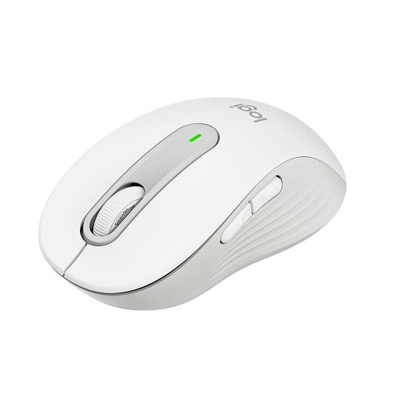 Imagem de Mouse Logitech Signature M650 L Sem Fio Off White - 910-006233