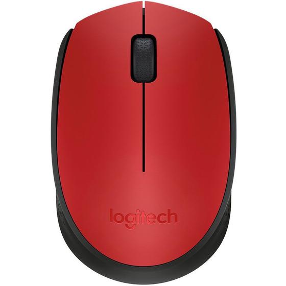 Imagem de Mouse Logitech Wireless M170 Vermelho Blister