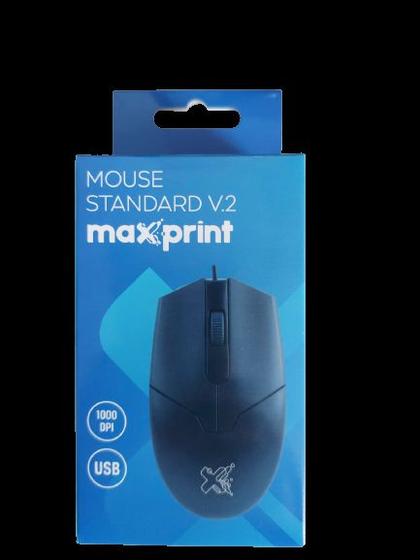 Mouse Óptico Led 800 Dpis Standard 6013251 Maxprint
