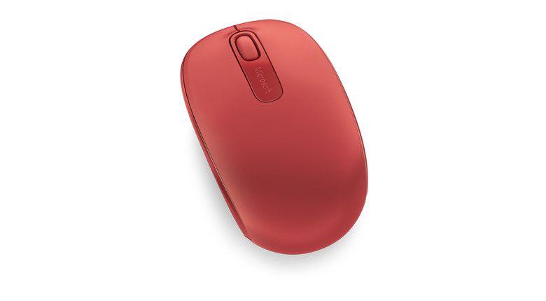 Imagem de Mouse Microsoft 1850 Wireless Vermelho Chama - U7Z00031