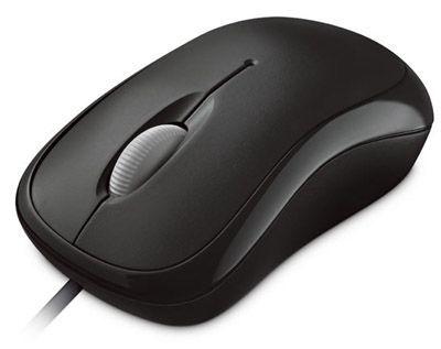 Imagem de Mouse Microsoft Basic Optical USB Preto