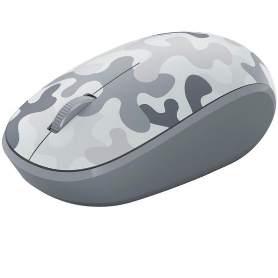 Imagem de Mouse Microsoft Bluetooth Branco Camuflado - 8KX-00001