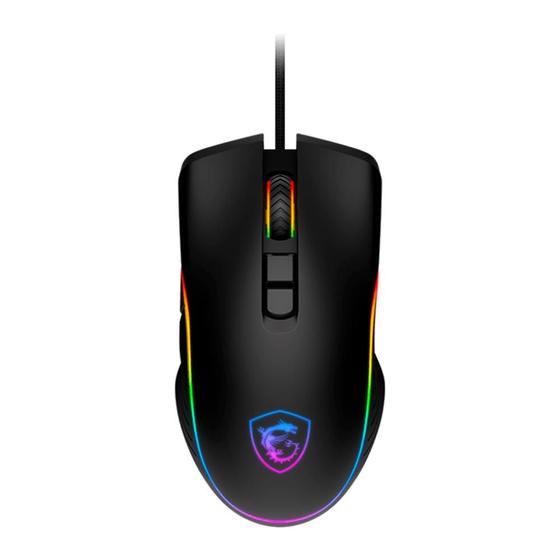 Imagem de Mouse MSI GM300 Forge RGB 7200 Dpi Preto