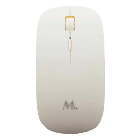 Imagem de Mouse Mtek MW-4W350W / Sem Fio / Nano USB - Branco