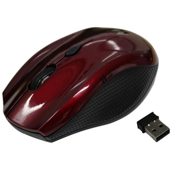 Imagem de Mouse Mtek Wireless PMF433 - Vermelho