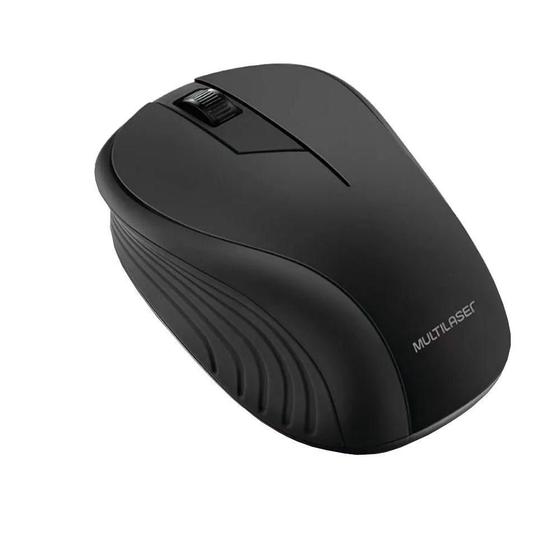 Imagem de Mouse Multilaser MO212 Sem Fio Óptico 2.4Ghz 1200dpi