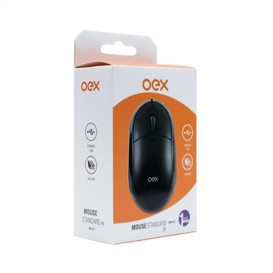 Imagem de Mouse Oex básico MS10 fit preto