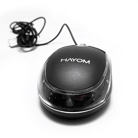 Imagem de Mouse Office com fio USB 1200dpi Hayom Modelo Mu2914