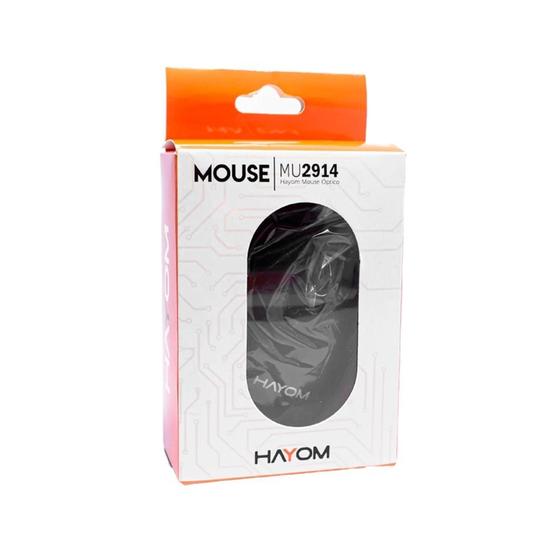 Sensor óptico de 1000DPI do Mouse Office Hayom MU2914