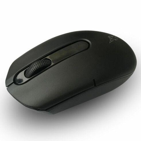 Imagem de Mouse Óptico Airy Sem Fio 1600 DPI 2.4G Preto MAXPRINT - 60000139