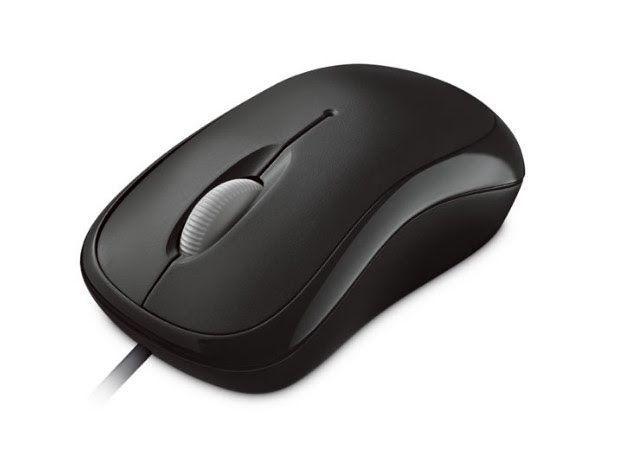 Imagem de Mouse Óptico Com Fio Basic Usb Preto P5800061