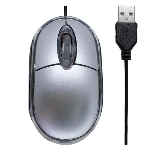 Imagem de Mouse Óptico Com Fio Jiexin 1200 Dpi Pc & Notebook SmartBox