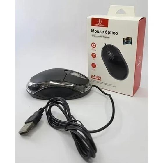 Imagem de Mouse Óptico ergonomic design 1200dpi Kapbom ka-601