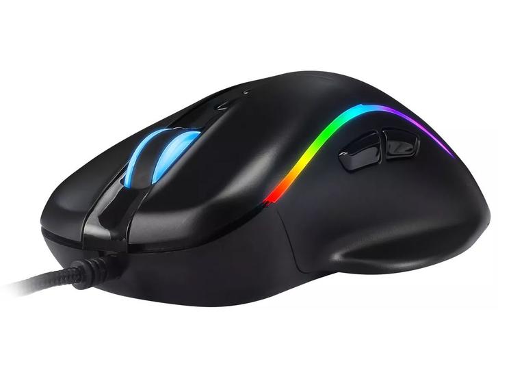 Imagem de Mouse Óptico Gamer Titan Ms318 Usb 14400 Dpi Macro Led - Oex