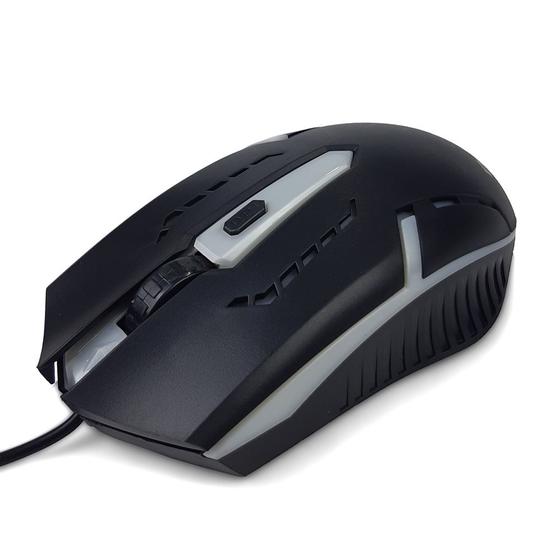 Imagem de Mouse óptico Gamer USB Com iluminação LED BM-612 B-MAX