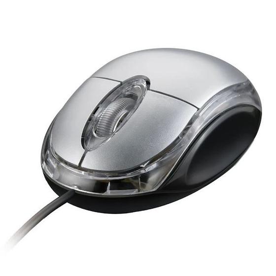 Imagem de Mouse Óptico Multilaser Mo006 Usb Prata