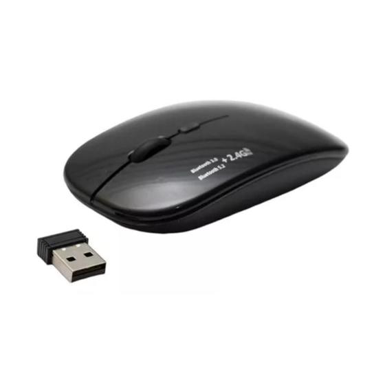 Imagem de Mouse Optico S/ Fio Recarregável Wirelles Usb Note- Led Rgb
