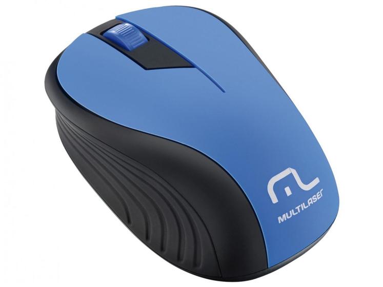 Imagem de Mouse Óptico Sem Fio 1200dpi  - Multilaser MO215