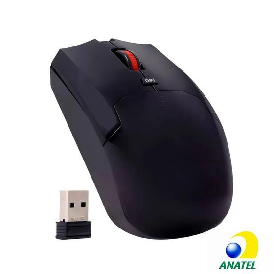 Imagem de Mouse Óptico Sem Fio 2.4GhZ 1600DPi