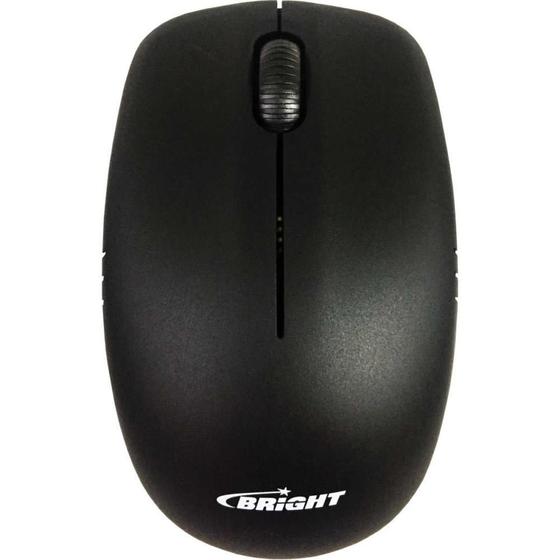 Imagem de Mouse Optico sem Fio Malasia Preto 800DPI 3BOTOES