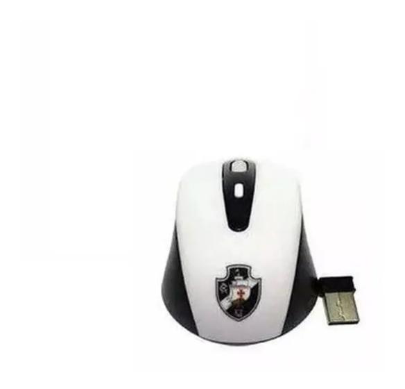 Imagem de Mouse Óptico Sem Fio Wireless Vasco Da Gama Oficial Licenciado