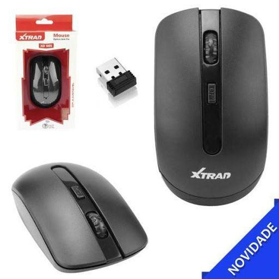 Imagem de Mouse optico sem fio xd-605 xtrad