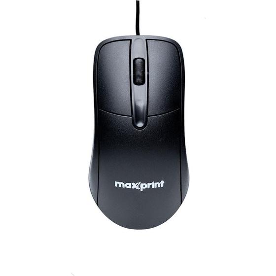 Imagem de Mouse Optico USB 1200DPI Office EASY Cabo 1,35M