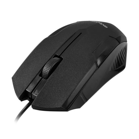 Mouse Óptico Usb 1200dpi Preto - MS-71 - EXBOM Menor preço em Mouse Óptico Usb 1200dpi Preto - MS-71 - EXBOM