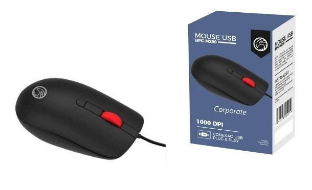 Mouse Usb 1000 Dpis Bpc-m290 Brazil Pc
