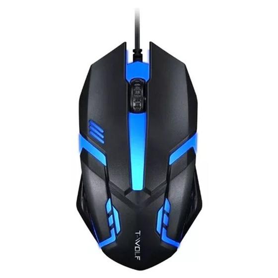 Imagem de mouse optico Usb c/Fio 1200dpi 3 Botões Rgb MMO-G03