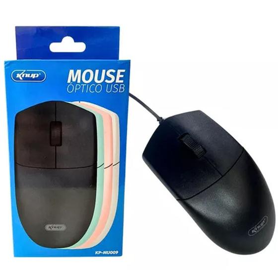 Imagem de Mouse Óptico Usb com Fio Knup - KP-MU009