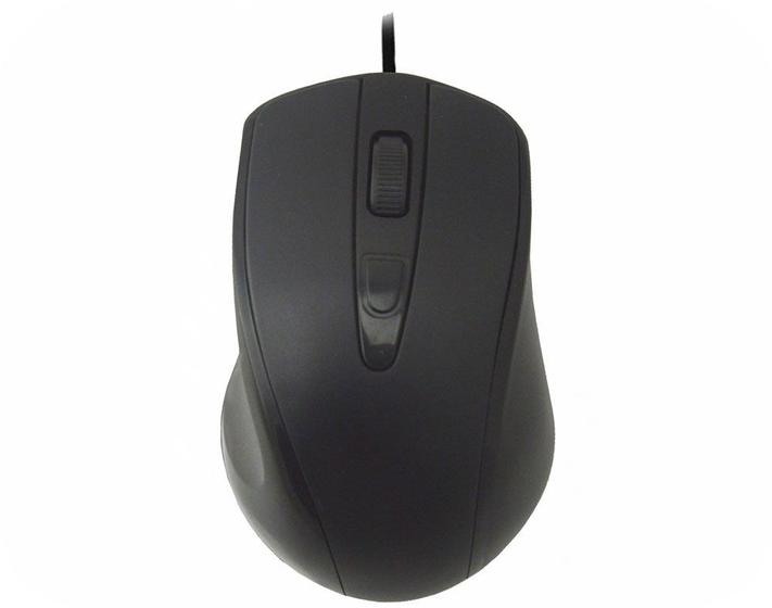 Imagem de Mouse óptico usb kmex mo d433 1000 dpi preto com fio