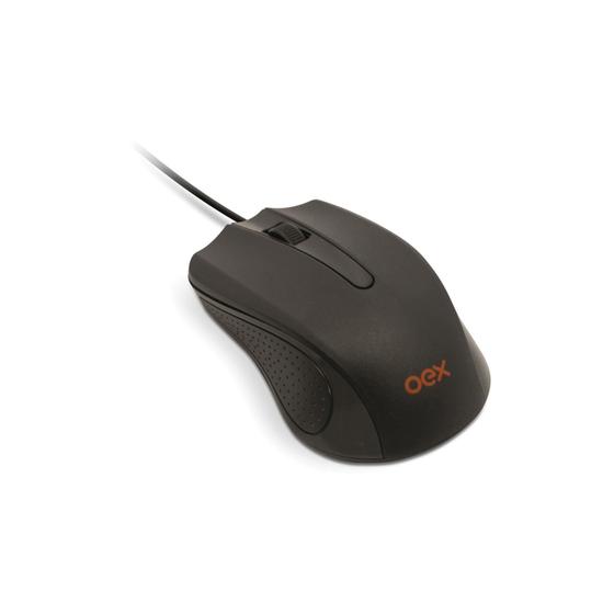 Imagem de Mouse Óptico USB Preto - Newex